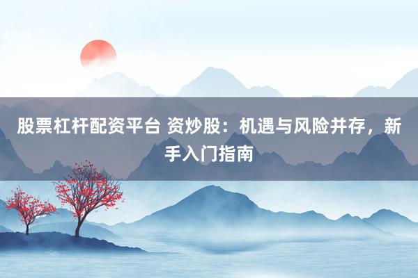 股票杠杆配资平台 资炒股：机遇与风险并存，新手入门指南