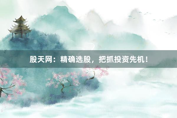 股天网：精确选股，把抓投资先机！